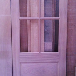 Bill Hussey - Four light, two panel wood door - Front Doors
