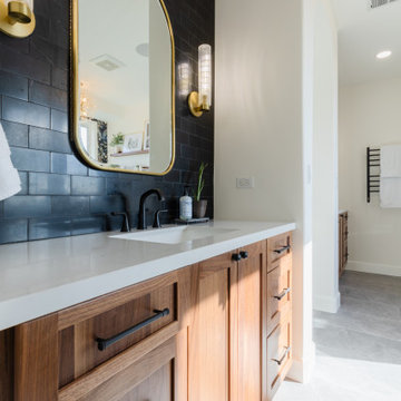 Master Bathroom with Steam Shower