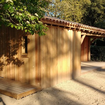 Pool House en collaboration avec un architecte paysagiste