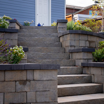 Sloped Backyard Relaxing Hideaway