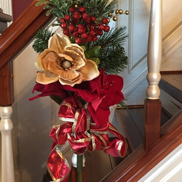 Decorating for Christmas in Illinois