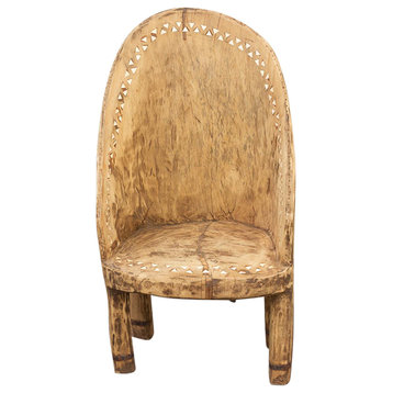 Farmhouse Bleached and Inlaid Naga Chair