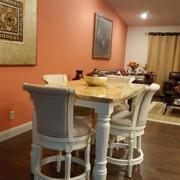 Spanish style kitchen inspired by local school