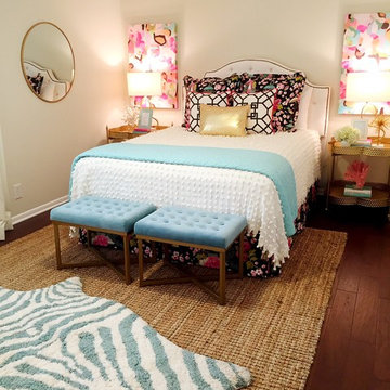 Eclectic Colorful Bedroom