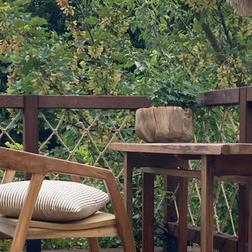 Rénovation d'une terrasse Wabi-Sabi