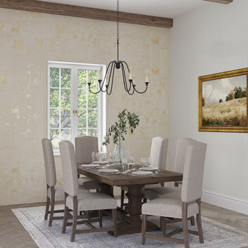 Gilded Age Ivory Porcelain Tile 24x24
