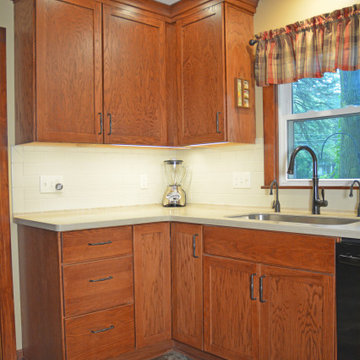 Mission Style Kitchen Design in Lansing