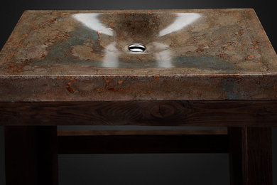 concrete sink "The mirage in a desert"