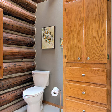 Snohomish Log Home Master Bathroom Remodel