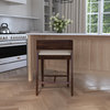 Hillsdale Dresden Wood Counter Height Stool