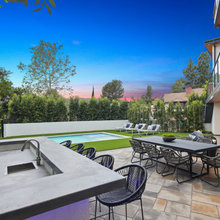 Outdoor BBQ Area