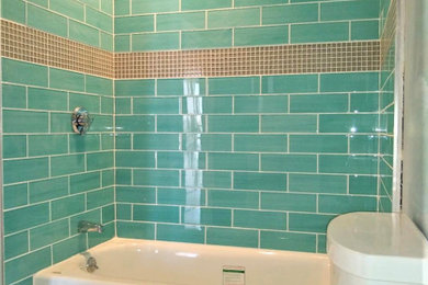 Bathroom - modern bathroom idea in Boston