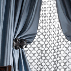 Amity Imports "Radiance" Silk Curtains - Curtains