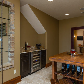 Wine Room with Wine Fridge