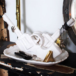 Unconcealed Ceramic Jewelry Holder - Jewelry Boxes And Organizers