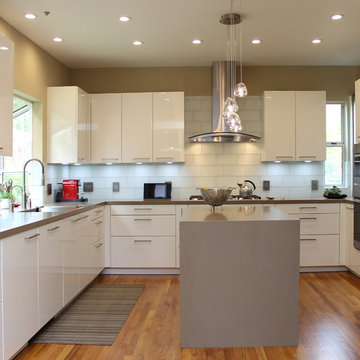 Sunnyvale White Gloss Kitchen
