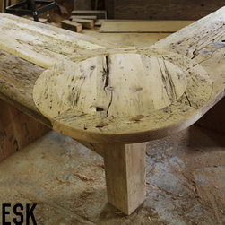 Reclaimed Wood Desks - Products