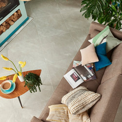 Penthouse Gris Stone Effect Porcelain Tile - Flooring