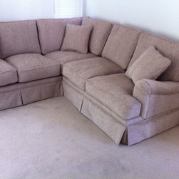 "Natalie" (as a Pillowback) - Sectional Sofas