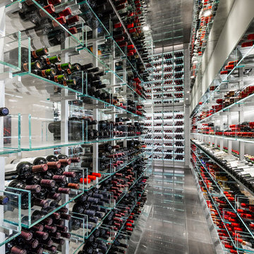 All Glass Wine Cellars by Papro Consulting