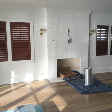 Living Room Plantation Shutters