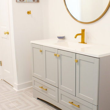 Coastal Concentric Porcelain Tile