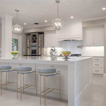 Carrara Morro Quartz Countertops