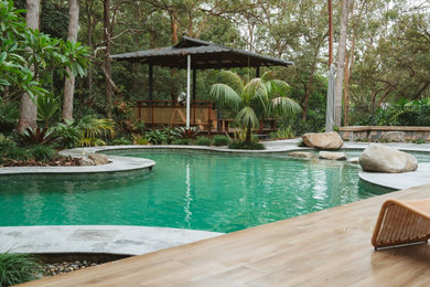 Photo of a tropical pool in Brisbane.