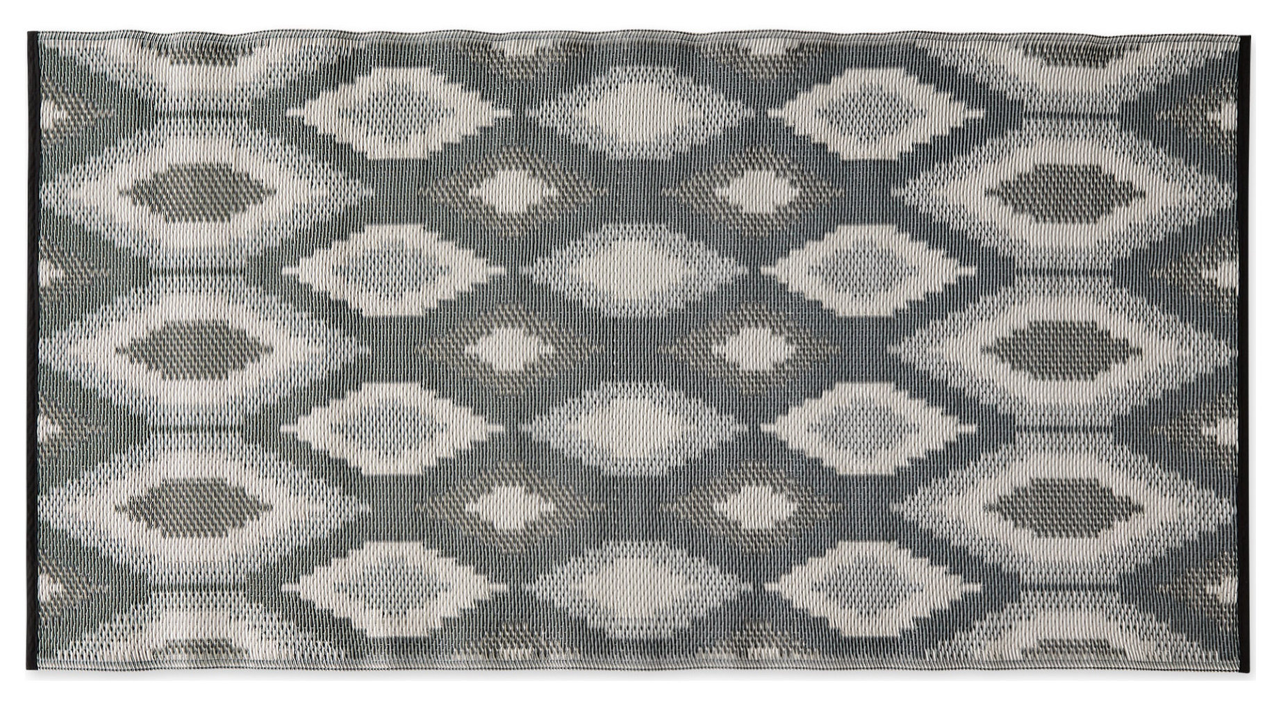 Black Morrocan Outdoor Rug 4X6 Ft - Contemporary - Outdoor Rugs - by ...