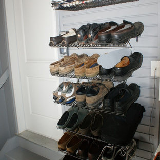 garage shoe shelf ideas