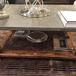 Concrete Coffee Table - Coffee Tables