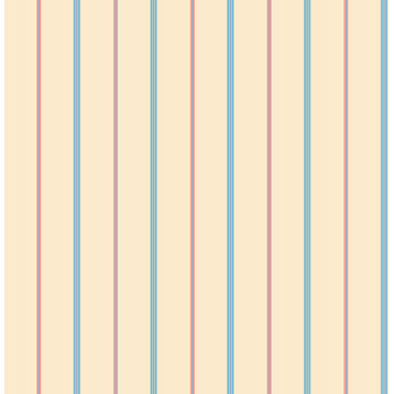 Little Tailor Pinstripe Honey Stripe Wallpaper, Bolt