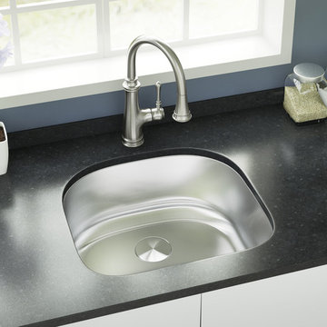 KSN-2321 UNDERMOUNT SINGLE BOWL KITCHEN SINK