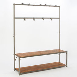 Mudroom Console Bench - Indoor Benches