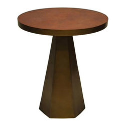 Worlds Away - Worlds Away Woodrow Side Table - Side Tables And End Tables