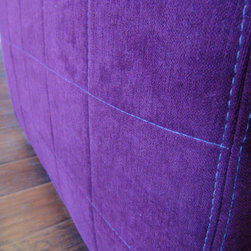 Custom Sectional Sof - Designer Fabric Red - Sofas