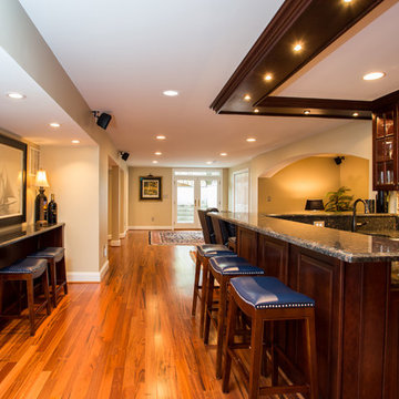 Appealing Basement for Every Family Member of a Vienna Home