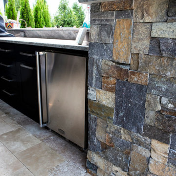 An Outdoor Oasis with Rustic Charm