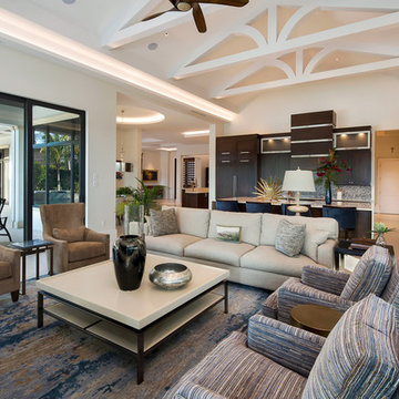 Private Estate | Del Mar: Luxury home with exceptional outdoor living spaces.