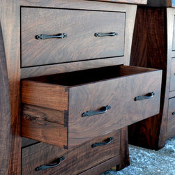 Walnut Nightstands with Curved Sides - Products