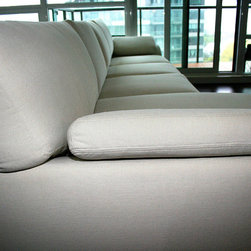 Custom Made Sectional Sofa White - Sectional Sofas