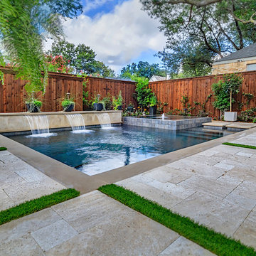 Geometric Pool Designs Dallas, Highland Park & Plano