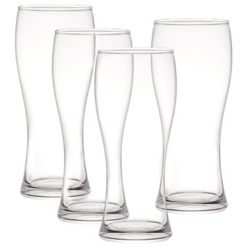 Callen Pilsner Beer Glasses 15.5 oz, Set of 4