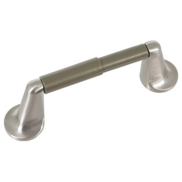 400 Series Wall Mount Toilet Paper Holder With Roller, Satin Nickel
