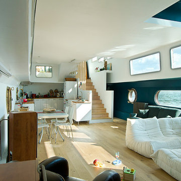 péniche habitée