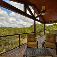 Lake house patio extension