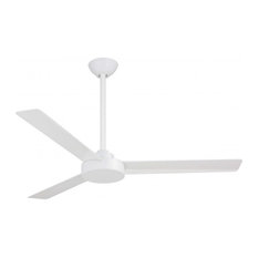 Modern White Ceiling Fan       / Modern Forms Gloss White 60 Inch Led Smart Ceiling Fan 1600lm 3000k Fr W1813 60l Gw Destination Lighting / Add this modern ceiling fan in brushed nickel to casual rooms that need a fresh look.