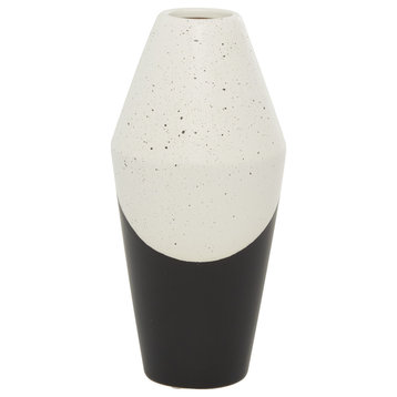 Contemporary Black Ceramic Vase 70385