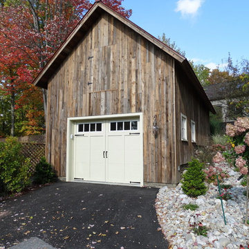 Rustic Rutland Pool House and Garage