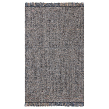 Safavieh Vintage Leather Collection NF826H Rug, Charcoal/Natural, 4' X 6'